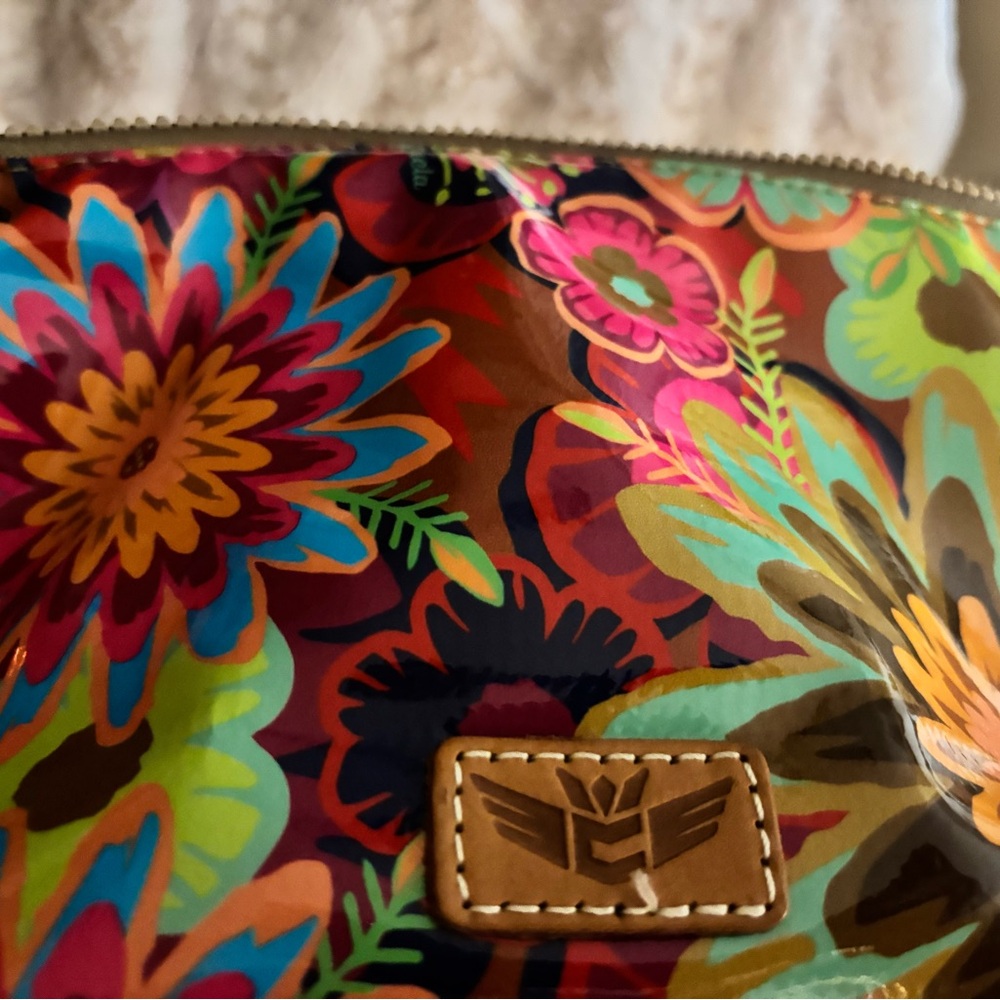 Consuela Multicolor Floral Crossbody Bag